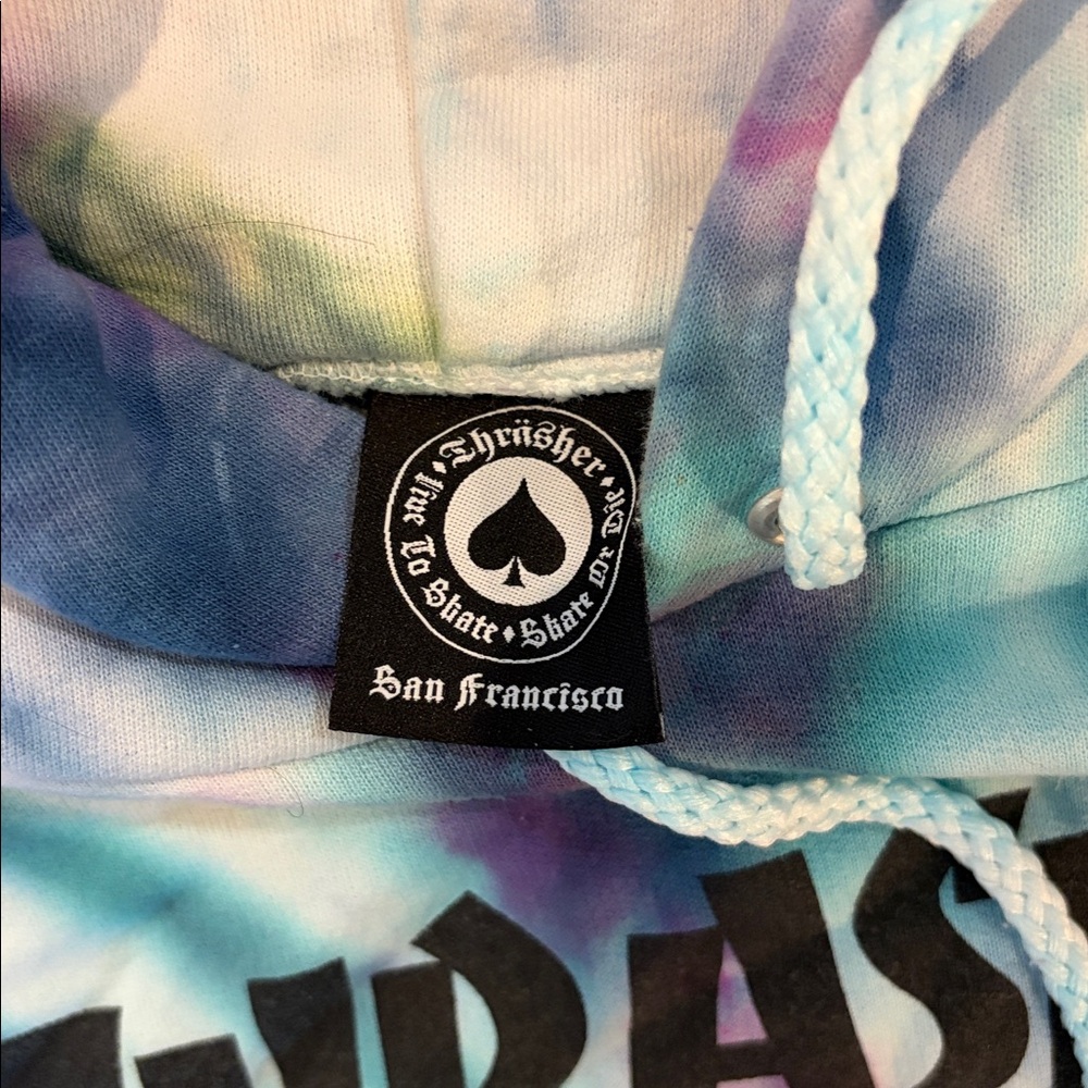 Thrasher Multicolor Tie-Dye Hoodie - Picture 3 of 5